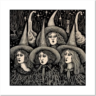 Witch Coven Posters and Art